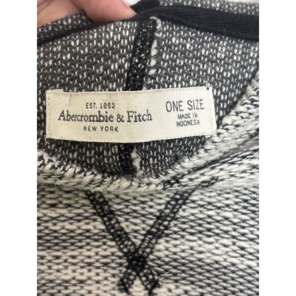 Abercrombie & Fitch Oversized Poncho Sweater Beach Cover Up One Size Boho - Picture 4 of 7